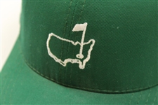 Augusta National Golf Club Green Caddy Hat - White Outline Logo