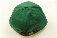 Augusta National Golf Club Green Caddy Hat - White Outline Logo