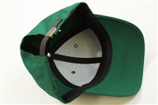 Augusta National Golf Club Green Caddy Hat - White Outline Logo