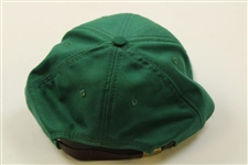 Augusta National Golf Club Green Caddy Hat - Yellow Logo