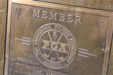 Skee Riegel's Personal PGA Member Plaque
