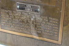 Skee Riegel's Personal PGA Member Plaque