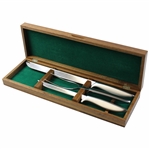 Masters Tournament Carving Set In Wooden Box