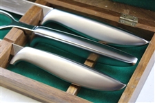 Masters Tournament Carving Set In Wooden Box