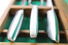 Masters Tournament Carving Set In Wooden Box