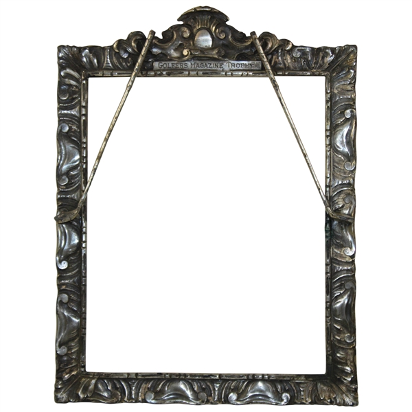 1920s Golfers Magazine Trophy Hallmarked Frame
