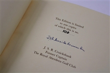 The Aberdeen Golfers' Ltd Ed #109/200 Book in Slipcase Signed by J.S.R. Cruickshank