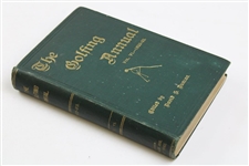 1893 'The Golfing Annual' Vol. VI Book Edited by David Scott Duncan 1892-93
