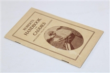 1922 Roberts Handbook For Caddies