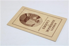 1922 Roberts Handbook For Caddies