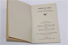 1922 Roberts Handbook For Caddies