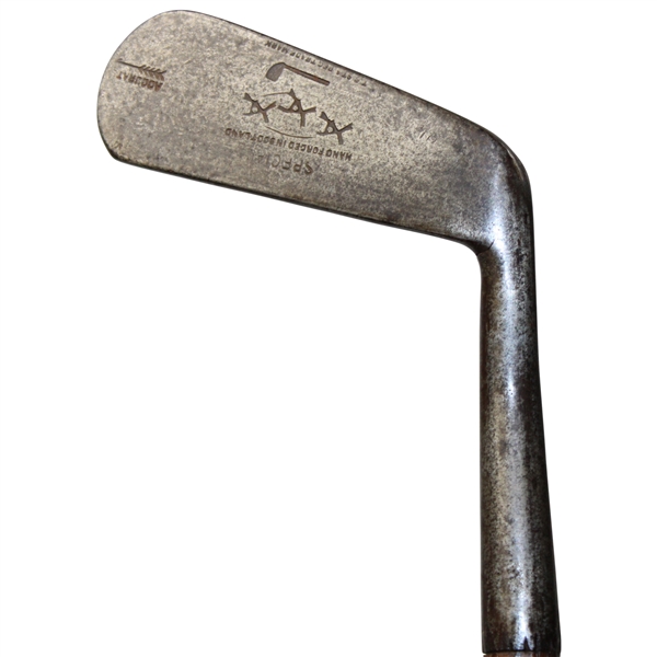 Tom Stewart Unusual Hickory Putter With Error Marks