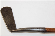 Tom Stewart Unusual Hickory Putter With Error Marks