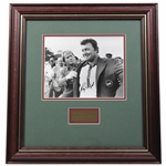Ray Floyd Signed 11" x 14" Black And White Masters Green Jacket Photo - Framed JSA ALOA