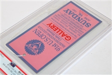 1991 US Open at Hazeltine Sunday Full Ticket PSA #77793793