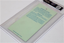 1991 US Open at Hazeltine Sunday Full Ticket PSA #77793793