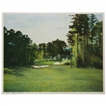 1957 Augusta National 10th Hole Print Signed & Numbered by Artist Erwin Barrie