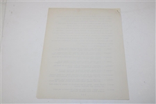 Gene Sarazen Signed 1968 Shells Wonderful World of Golf News Release Packet