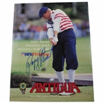 Payne Stewart Signed Antigua NFL Pro Shop Advertising Promotional Poster