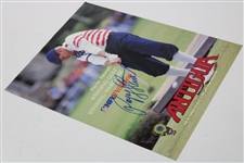 Payne Stewart Signed Antigua NFL Pro Shop Advertising Promotional Poster
