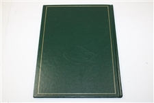 Mike Weir Signed 2003 Masters Tournament Annual Book JSA ALOA