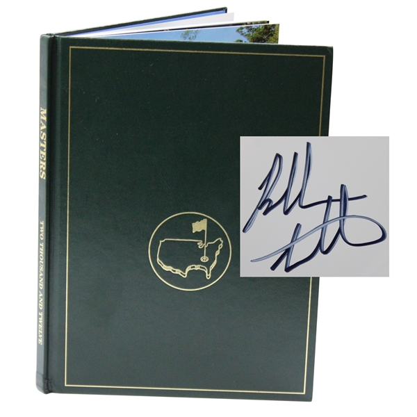 Bubba Watson Signed 2012 Masters Tournament Annual Book JSA ALOA