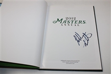 Bubba Watson Signed 2012 Masters Tournament Annual Book JSA ALOA