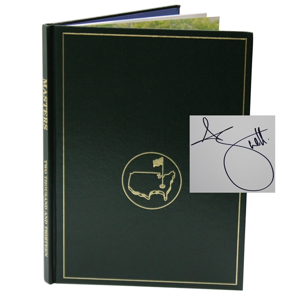 Adam Scott Signed 2013 Masters Tournament Annual Book JSA ALOA