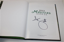 Adam Scott Signed 2013 Masters Tournament Annual Book JSA ALOA