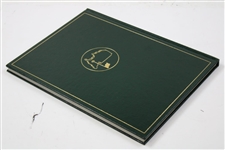 Danny Willett Signed 2016 Masters Tournament Annual Book JSA ALOA