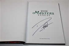 Danny Willett Signed 2016 Masters Tournament Annual Book JSA ALOA