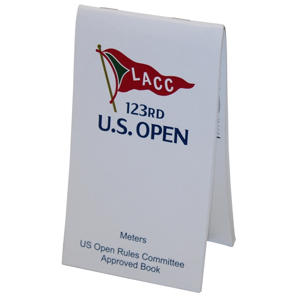 2023 US Open at Los Angeles Country Club Official Yardage Guide/Book