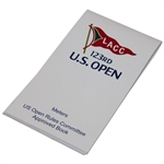 2023 US Open at Los Angeles Country Club Official Yardage Guide/Book