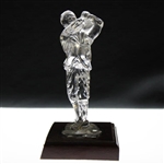 2000 PGA Senior's Championship Waterford Golfer on Plinth Gift Presented by Allen & Kate Doyle