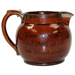 Athlo Ware Price Brothers 'Where Others Quit Is Just Where We Get Our Second Wind' Tea Pot