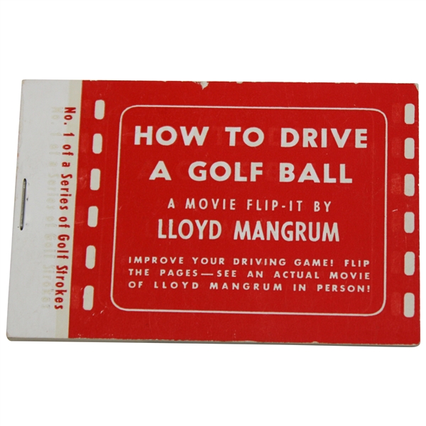 How To Drive A Golf Ball Movie Flip Book By Lloyd Mangrum