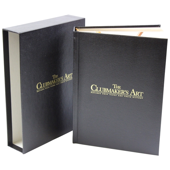 1997 The Clubmakers Art LTD ED #180/400 Signed By Author Jeffery Ellis With Slipcase