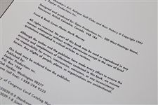 1997 'The Clubmaker's Art' LTD ED #180/400 Signed By Author Jeffery Ellis With Slipcase