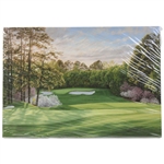 2000 Augusta National Golf Club Ltd Ed Masters Employee Gift Linda Hartough Print - Hole No. 4