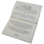 2000 Augusta National Golf Club Ltd Ed Masters Employee Gift Linda Hartough Print - Hole No. 4