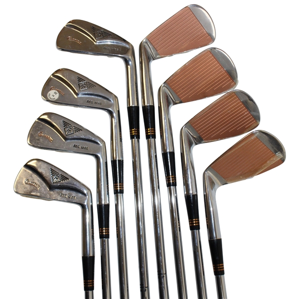 c.1950s MacGregor Colokrom Tourney M85 Tour Forged Irons #11P8Y24 - Excellent Condition w/Stickers