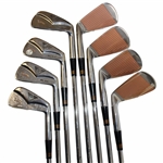 c.1950s MacGregor Colokrom Tourney M85 Tour Forged Irons #11P8Y24 - Excellent Condition w/Stickers
