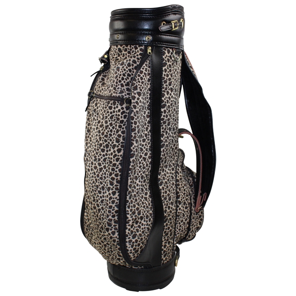 Golf Bag by Bennington with Leopard Skin Pattern