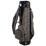 Golf Bag by Bennington with Leopard Skin Pattern
