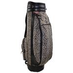 Golf Bag by Bennington with Leopard Skin Pattern