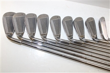 Arnold Palmer Set Clubs Irons Axiom-Ms Plus 3-Pw Woods, Driver, 3W, 5W w/Arnold Palmer Putter