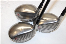 Arnold Palmer Set Clubs Irons Axiom-Ms Plus 3-Pw Woods, Driver, 3W, 5W w/Arnold Palmer Putter