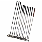 Arnold Palmer Set Clubs Irons Axiom-Ms Plus 3-Pw Woods, Driver, 3W, 5W w/Arnold Palmer Putter