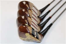 Set of Ladies Wilson Woods Driver, 2 Wood, 3 Wood, 5 Wood, Different Year 