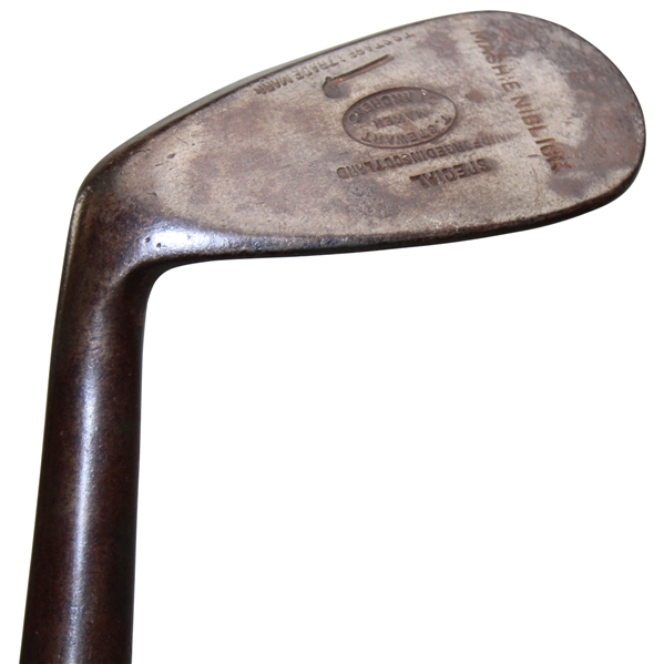 Tom Stewart Wood Shaft Mashie Niblick Left Hand